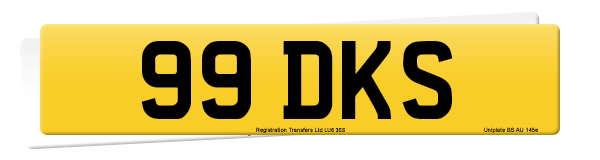 Registration number 99 DKS